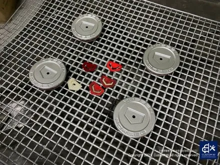 아우디 R8 퍼포먼스 고가의 단조 휠 보센 S21-01 아쉽게도 부식 변색으로 인해 약품 박리 후, 알루미늄 상태에서 부식 방지 방청 코팅 후, 깔끔하게 하이퍼 실버 휠도색_! / 용인 처인구