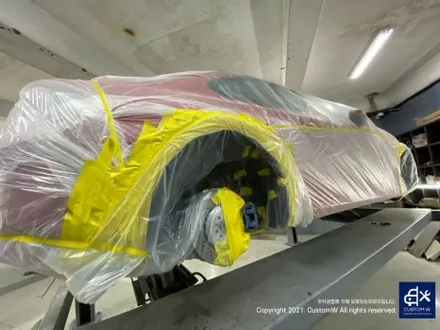 너무 멋진 토론토 레드 컬러 BMW G87 M2 스페셜 에디션   930M 휠 블랙 유광 도색 + 레드 캘리퍼 도색_! / 용인 처인구