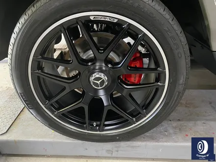 신차 출고 후 곧바로 입고_!  유니크한 멋진 바디 컬러_!! 벤츠 G 바겐 G63 AMG 22인치 투톤 무광 휠도색 작업으로 완성체로 만들었어요 : - ) / 용인 처인구