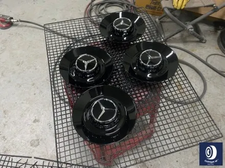 번호판도 장착되지 않은 신차 출고 작업_! / 벤츠 G63AMG 22인치 하이그로시 블랙 (검정 유광) 휠도색 (feat. 센터 휠 캡 주변 부품 모두 포함) / 용인 처인구