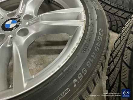 부식 걱정 없이 관리 가능! BMW F30 330i 휠수리 후 블랙유광 휠도색 + 블루 캘리퍼 도색 / 용인 처인구