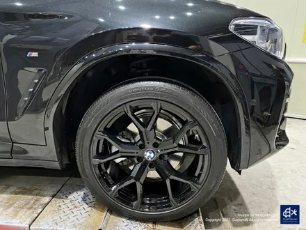 BMW X3 박리 후 블랙유광 휠도색 / 용인 처인구