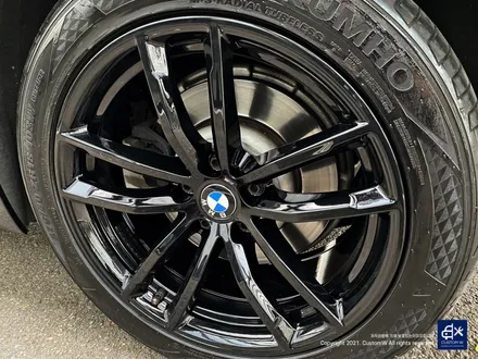 BMW G30 520d 휠수리 후 블랙유광 휠도색 / 용인 처인구