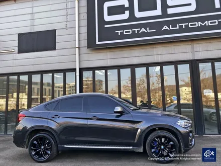BMW X6 40d 휠수리 후 블랙유광 휠도색 / 용인 처인구