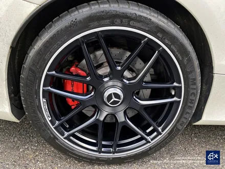 벤츠 S63 AMG 쿠페 휠수리 후 블랙 실버 투톤 무광 휠도색 / 용인 처인구