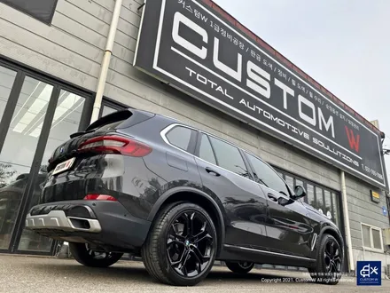BMW X5 40i 휠수리 후 블랙유광 휠도색 / 용인 처인구