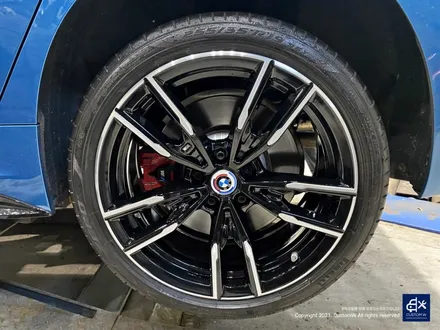 BMW M340i 박리 후 블랙 폴리시 휠도색 / 용인 처인구