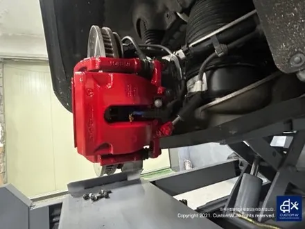 벤츠 GLE53 AMG 블랙 유광 휠도색 그리고 레드 캘리퍼 도색까지_! 완벽한 컬러 밸런스_! / 용인 처인구