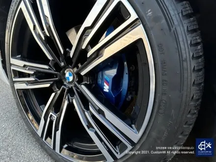와_! 이게 플렉스다_! 전기차 럭셔리 세단 BMW I7 블루 캘리퍼 도색 고객과의 소통을 중요시하는 커스텀 W (feat. 훈훈한 카톡 내용 캡처 ) / 용인 처인구