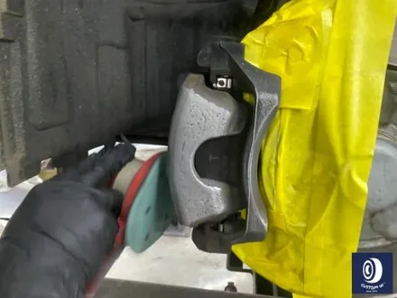 벤츠 GLA200 타 업체 휠수리 도색 불량 재작업 / 약품 박리 (페인트 제거) 후, 건메탈 그레이 휠도색 + 부식 제거 후, 블랙 캘리퍼도색 / 용인 처인구