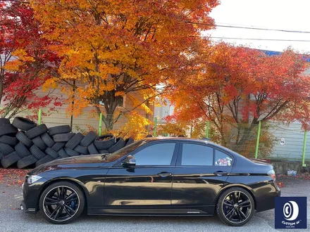 BMW F30 330i 442M 19인치 휠 상처 수리 및 부식 제거 /  약품 박리 ( 페인트 제거) 후, 블랙 + 실버 투톤 휠도색 / 용인 처인구