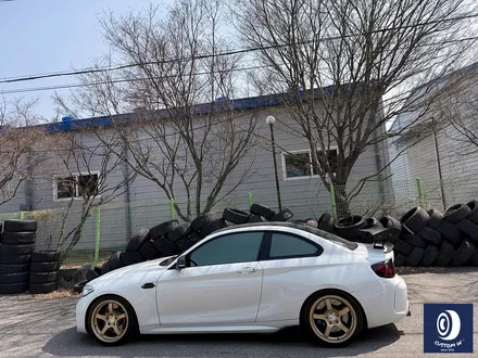 BMW F87 M2 어드반 GT 비욘드 18인치 휠 상처 수리 후, 골드 휠도색 / 용인 처인구