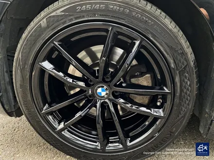 BMW G30 520d 휠수리 후 블랙유광 휠도색 / 용인 처인구