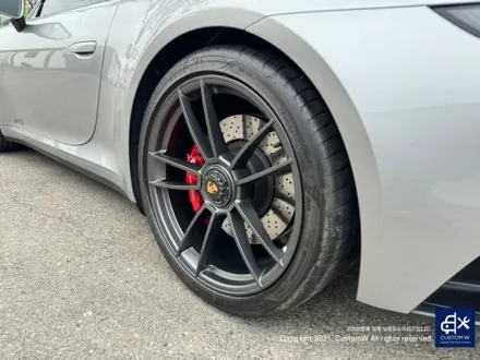포르쉐 카레라 911 GTS (992) 센터락 사틴 플래티넘 / 무광 그레이 휠도색 (feat. 고객과의 훈훈한 대화 내용 캡처) / 용인 처인구