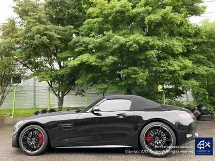귀한 차량~! 벤츠 GTC AMG 무광 블랙 실버 투톤 휠 도색 작업으로 더욱 멋지게_! / 용인 처인구