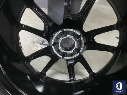 벤츠 GLC43 AMG 21인치 휠 상처 수리 후, 블랙 유광 휠 도색 + 건메탈 그레이 캘리퍼 도색 / 용인 처인구