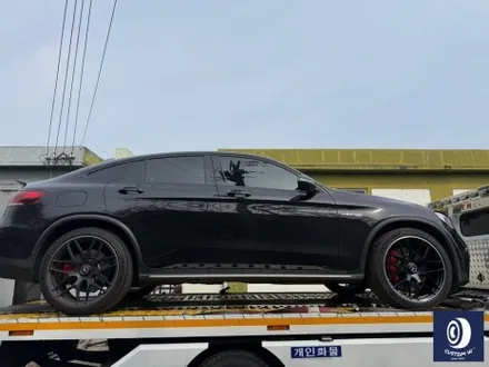 벤츠 GLC63 S AMG 에디션 휠 상처 수리 후, 다이아몬드 커팅 휠 복원 (보험 긴급 출동 견인 서비스를 이용한 캐리어 카 입출고) / 용인 처인구