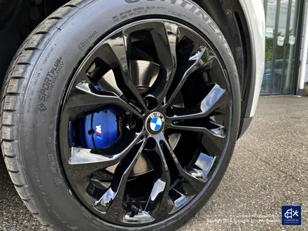 BMW X5 50i 휠수리 후 블랙유광 휠도색 / 용인 처인구