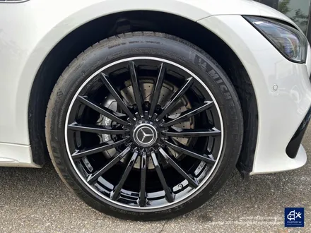 벤츠 GT43 AMG 휠수리 후 블랙실버 투톤 유광 휠도색 / 용인 처인구