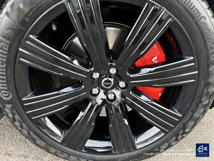 볼보 XC90 휠수리 후 블랙유광 휠도색 / 용인 처인구