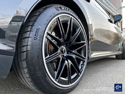 벤츠 GT43 AMG 휠수리 후 블랙 실버 투톤 유광 휠도색 / 용인 처인구