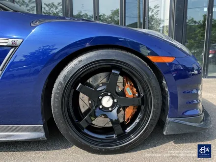 닛산 GT-R 박리 후 블랙유광 휠도색 / 용인 처인구