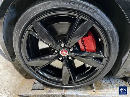 재규어 F타입(F-type) 휠수리 후 블랙유광 휠도색 / 용인 처인구