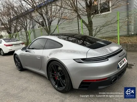 포르쉐 카레라 911 GTS (992) 센터락 사틴 플래티넘 / 무광 그레이 휠도색 (feat. 고객과의 훈훈한 대화 내용 캡처) / 용인 처인구