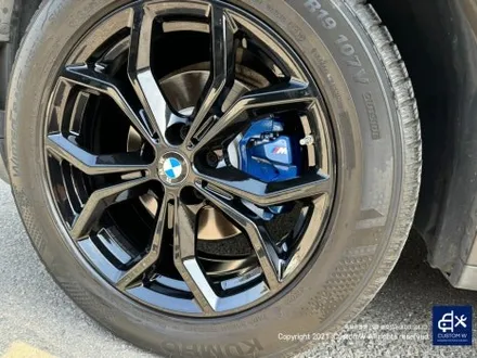 BMW G03 X3 20D X drive 19인치 유광 블랙 휠 도색 그리고 블루 캘리퍼 도색 작업까지_! (feat. 고객분께서 작성해 주신 후기글) / 용인 처인구