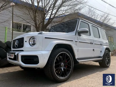 벤츠 G바겐 G63 AMG 22인치 사틴 블랙 실버 투톤 휠 도색 / 보험 긴급 출동 세이프티 로더(캐리어 카) 입 출고 / 용인 처인구