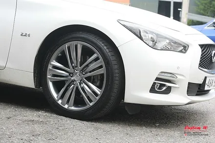 고스트크롬 휠도색 대방출 마지막회 제3부!(다양한 차종들 아우디,BMW,인피니티,폭스바겐...) / 용인 처인구