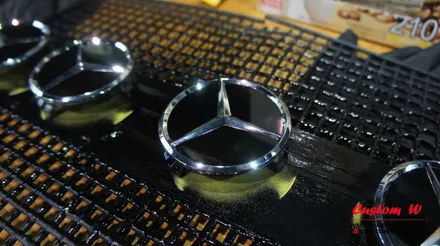 불량 휠도색이 되어있는 벤츠 ML350 20인치 휠을 다시 제대로 휠도색(막간을 이용한 휠도색,휠수리 교육 및 창업에 관한내용). / 용인 처인구
