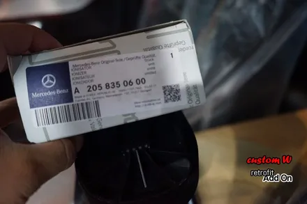 신차 GLC 43 AMG 쿠페 C292 차량의 레드 캘리퍼도색, 에어발란스, 이오나이져. / 용인 처인구