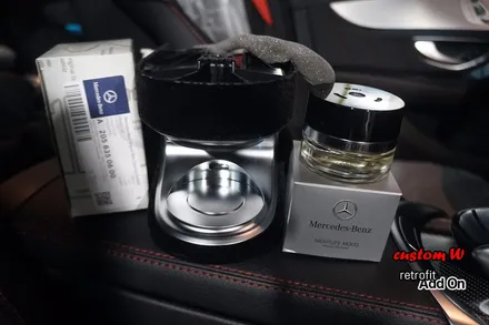 GLC 43 AMG 강렬한 레드 캘리퍼도색과 순정품 에어품질패키지(에어발란스+이오나이저) 시공. / 용인 처인구