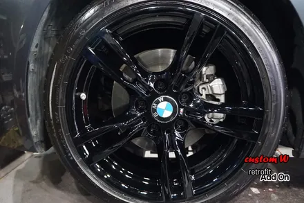 F30 BMW 328I 블랙유광 휠도색. / 용인 처인구