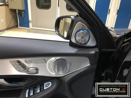 벤츠 GLC220d 부메스터 전동트위터, 미드 부메스터 커버 시공. / 용인 처인구