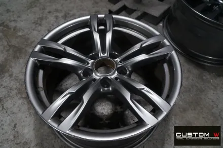 BMW F30 320D 휠 상처 수리 후, 고스트 크롬 휠도색 & 부식 녹 제거 후, 캘리퍼 도색. / 용인 처인구