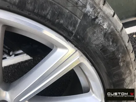 볼보 XC90 상처난 다이아몬드 컷팅 휠수리 복원. / 용인 처인구