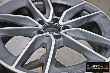 벤츠 C43 AMG 블랙유광 휠도색 / 용인 처인구