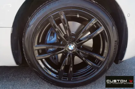BMW 6GT 630d 블랙유광 휠도색 / 용인 처인구