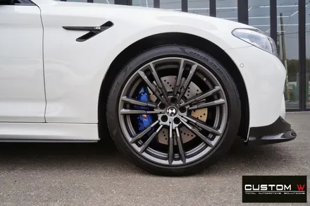 BMW F90 신형 M5 매트 그레이(사틴 그레이) 휠 도색 / 용인 처인구
