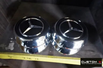 멈추지 않는 인기! 벤츠 GT43 무광 블랙실버 투톤 휠 도색 + 레드 캘리퍼 도색 / 용인 처인구