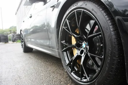 BMW F90 M5 블랙유광 휠도색 휠수리 / 용인 처인구