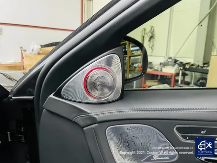 벤츠 W222 S63AMG 순정 부메스터 3D 트위터 설치. / 용인 처인구