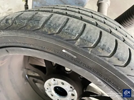 벤츠 CLS53 AMG 블랙실버 투톤 유광 휠도색 + 레드 캘리퍼 도색 / 용인 처인구