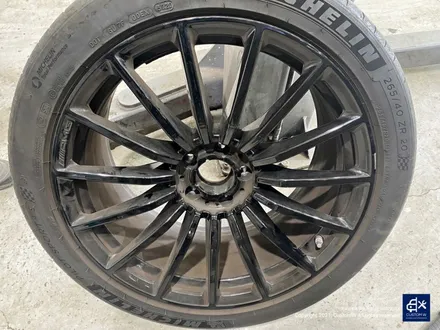 벤츠 GT43 AMG 휠수리 후 블랙유광 휠도색 / 용인 처인구