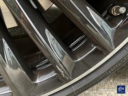 벤츠 CLS450 휠수리 후 블랙 실버 투톤 유광 휠도색 / 용인 처인구
