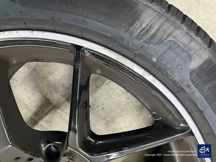 벤츠 GLC43 AMG 휠수리 후 블랙 실버 투톤 유광 휠도색 / 용인 처인구