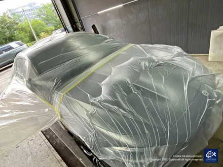 벤츠 CLS53 AMG 투톤 유광 휠도색 + 레드 캘리퍼 도색 / 용인 처인구
