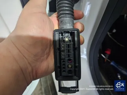 CLS300d 어라운드뷰 순정 360카메라 , 전방 범퍼 사고로인한 판금도색. / 용인 처인구